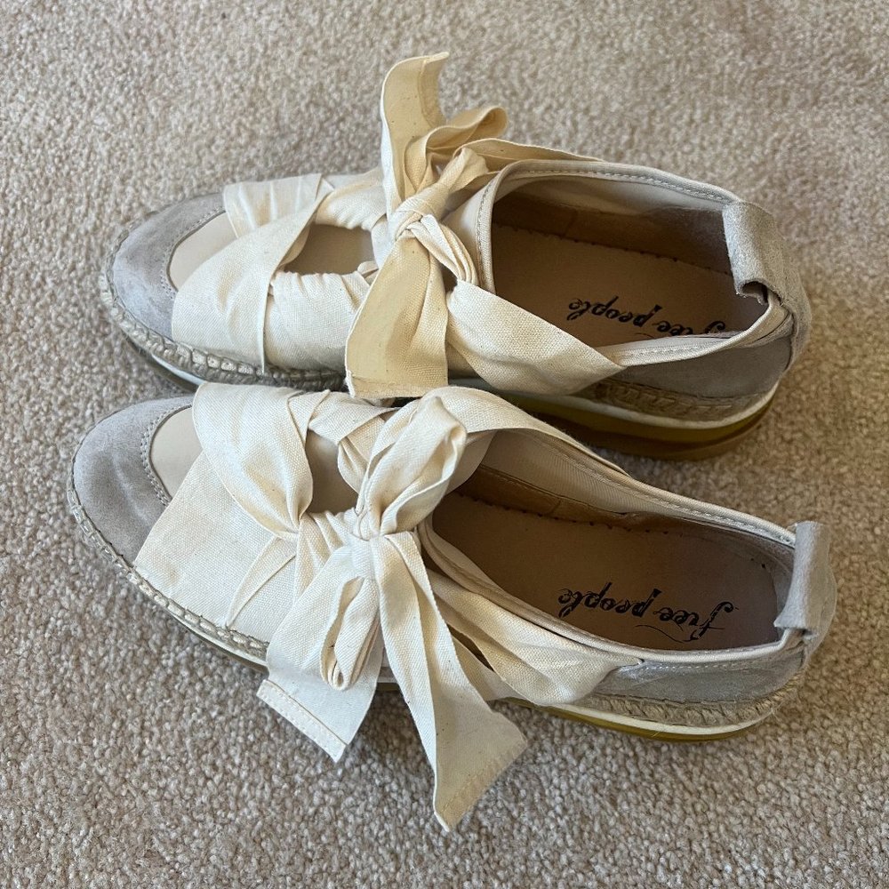 Free people espadrille sneakers EU size 40 (fits US 9)